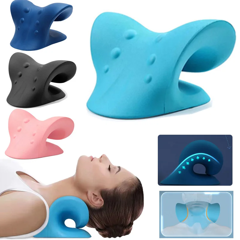 

Массажная подушка для шеи, Шейная хиропрактическая Массажная подушка для снятия боли, массажер для шеи