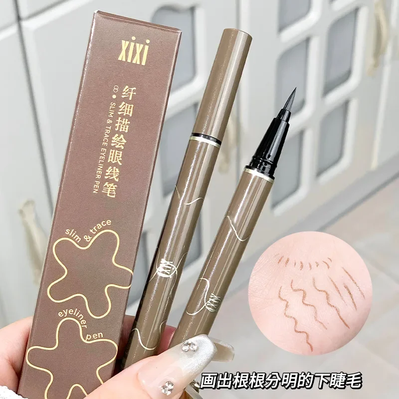 

XIXI Ultra-fine Lasting Eyeliner for Beginners Easy To Make Up Waterproof Daily Naked Makeup Natural Lower Lashes Eye Makeup