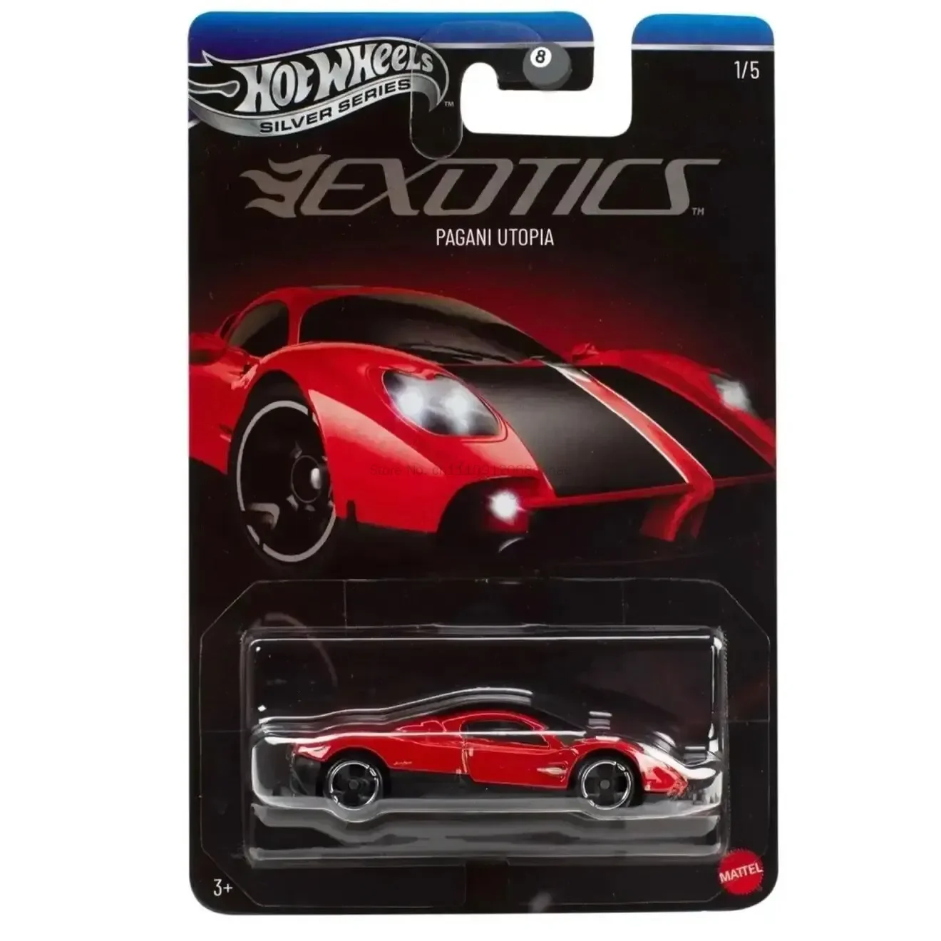 Фото Серия Hot Wheels Silver Label 2026 года |   Феррари ЛаФеррари Ламборгини Венено Пагани Утопия |   Коллекционная игрушка из литого сплава №4