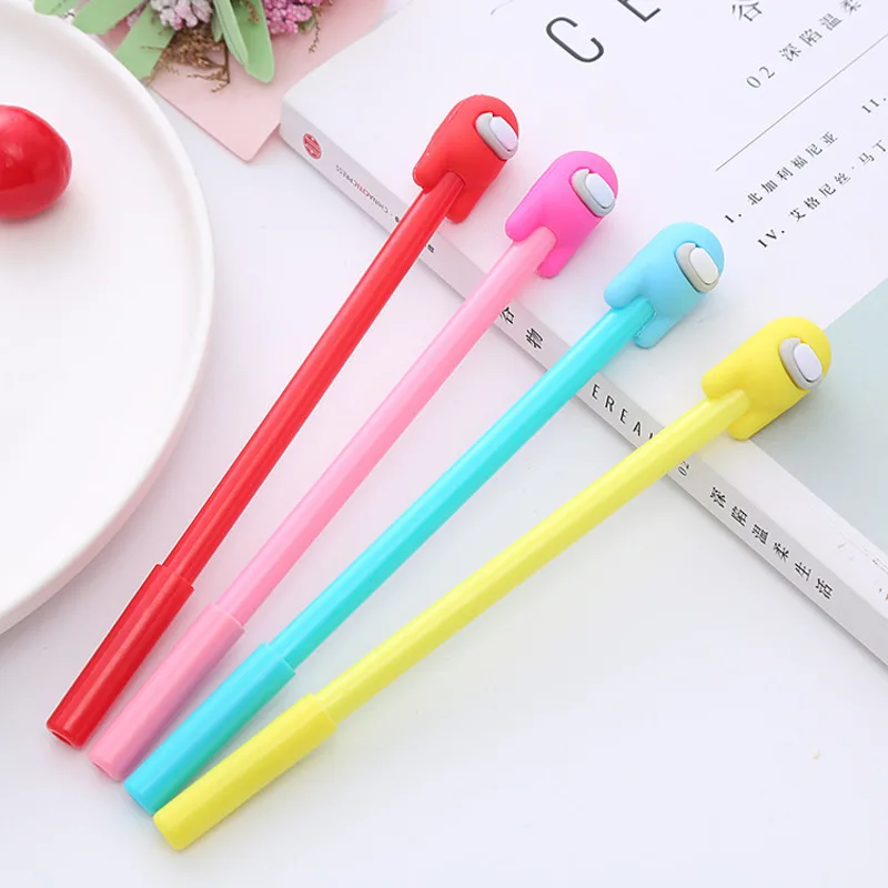 1 Pieces Lytwtw's Cartoon Kawaii Cute Astronaut Creative School Office Korean Stationery Sweet Pretty Lovely Funny Bird Gel Pen |