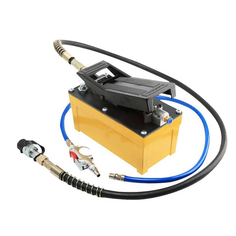 

70Mpa Air Hydraulic Foot Pedal Pump 10,000PSI Auto Body Frame Machines Pneumatic