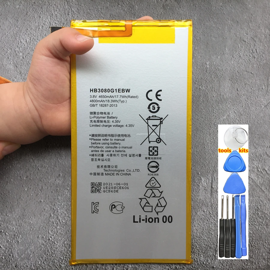 New Original For Huawei MediaPad T3 10 AGS-L09 AGS-W09 AGS-L03 T3 9.6 LTE Tablet M3 Lite 8.0 CPN-W09 CPN-AL00 CPN-L09 Battery