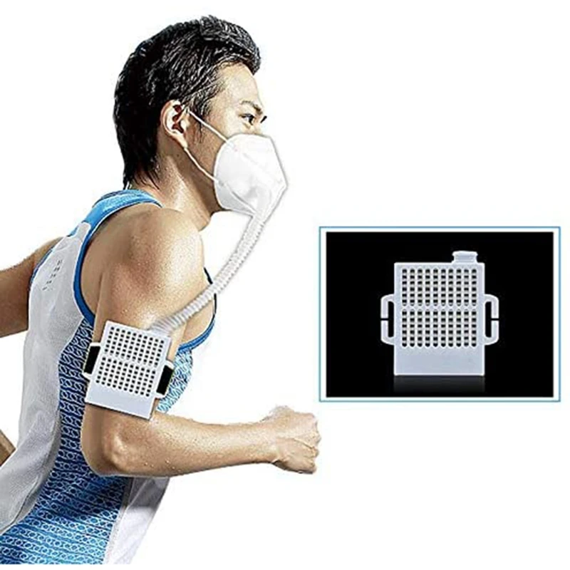 

Rechargeable Electrical Air Purifying Respirator, Reusable 3 Modes Fan Air Purifier With HEPA Filter For Outdoor Sports