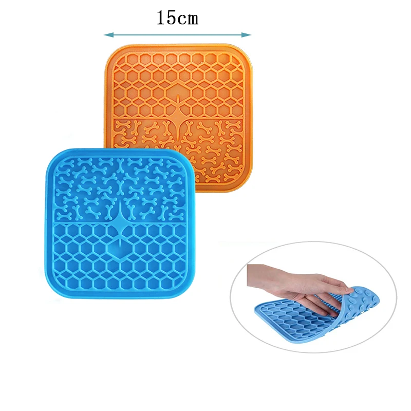 Silicone licking pad Peanut Butter Cheese Spreads 2