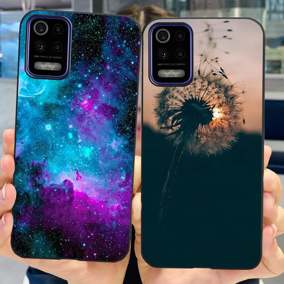Для LG K42 2020 чехол LMK420 LM-K420H Модный мягкий силиконовый чехол с космическим рисунком для LG K52 K 52 LM-K520 LGK42 LGK52 противоударный чехол