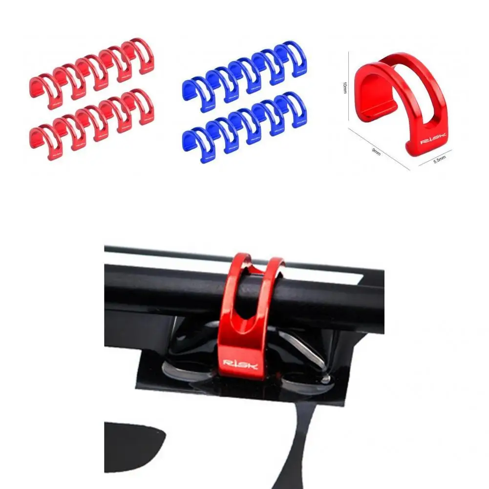 

Brake Cable Organizer Sturdy Mini Wear-resistant Professional Bicycle C-type Buckle