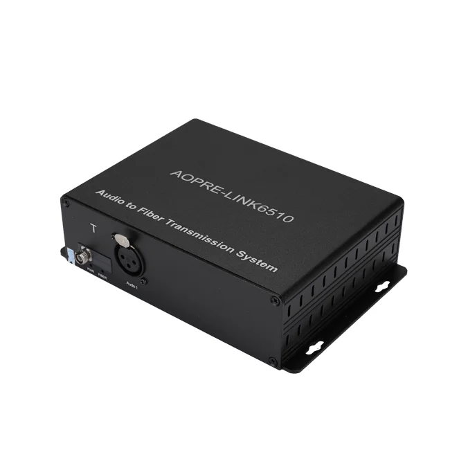 

1 Channel Balanced Audio Fiber Media Converter Expander, XLR Balanced Audio Fiber TX and RX, Shenzhen factory