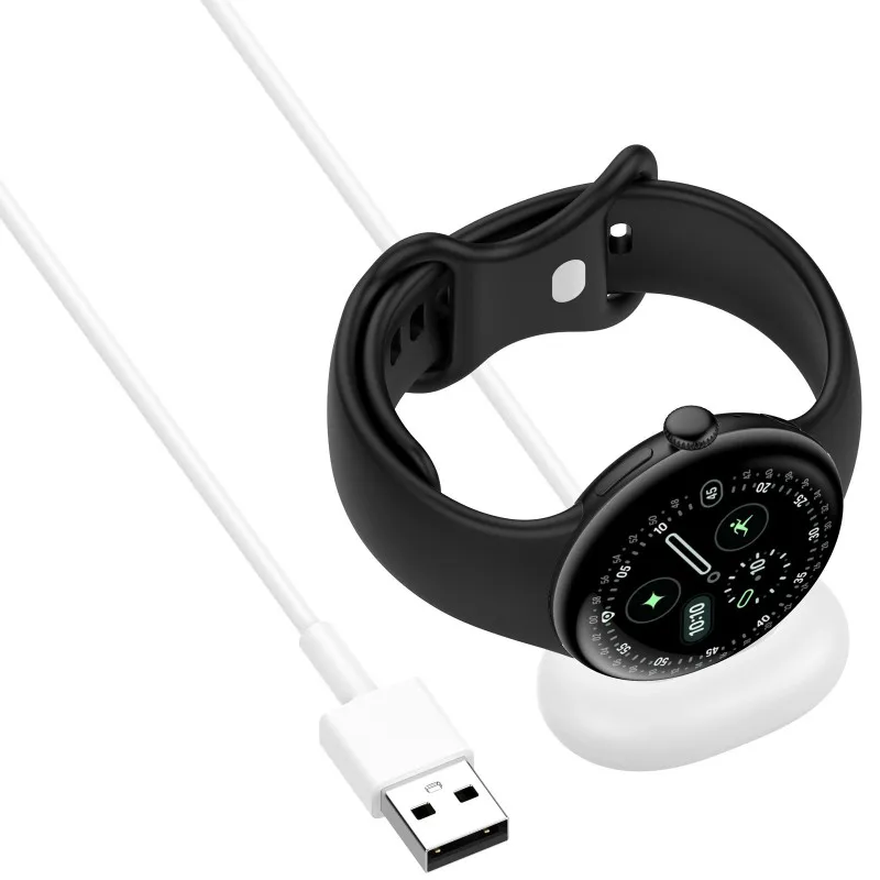 Фото USB-кабель для зарядки, зарядное устройство для Google Pixel Watch4 45 мм 41 мм, док-станция для смарт-часов, адаптер, аксессуары для зарядки №3