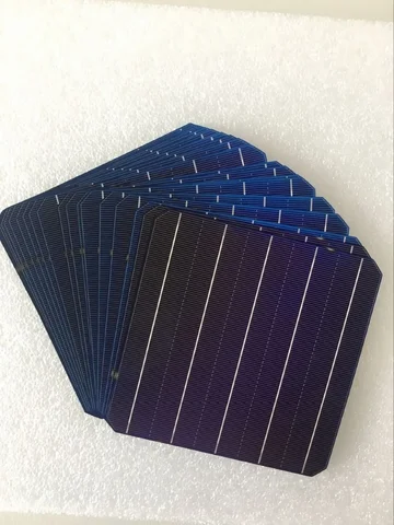40 шт. 5 Вт/шт. монокристаллическая солнечная батарея 156,75*156,75 мм для DIY фотоэлектрическая монокристаллическая солнечная панель