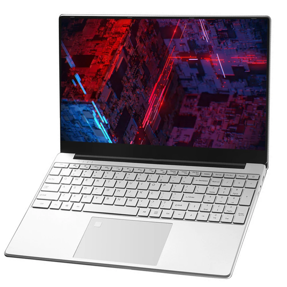 Ноутбук 15,6 дюймов IPS экран 12 Гб ОЗУ Intel Celeron N5095 бизнес нетбук Windows 10 11 Pro игровой офисный портативный ноутбук ПК
