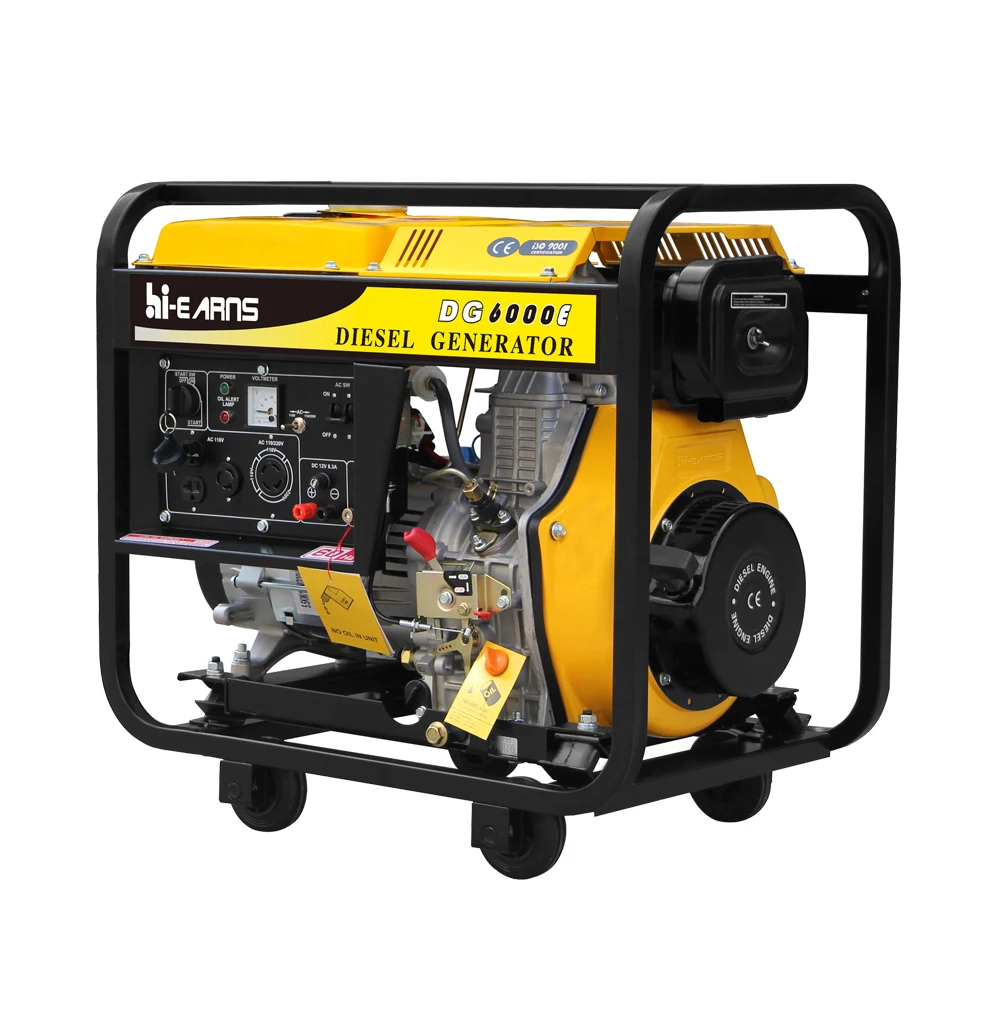 5000 Вт 6000 7000 60 Гц 3600 об/мин 110 В 220 240 однофазный генератор для домашнего