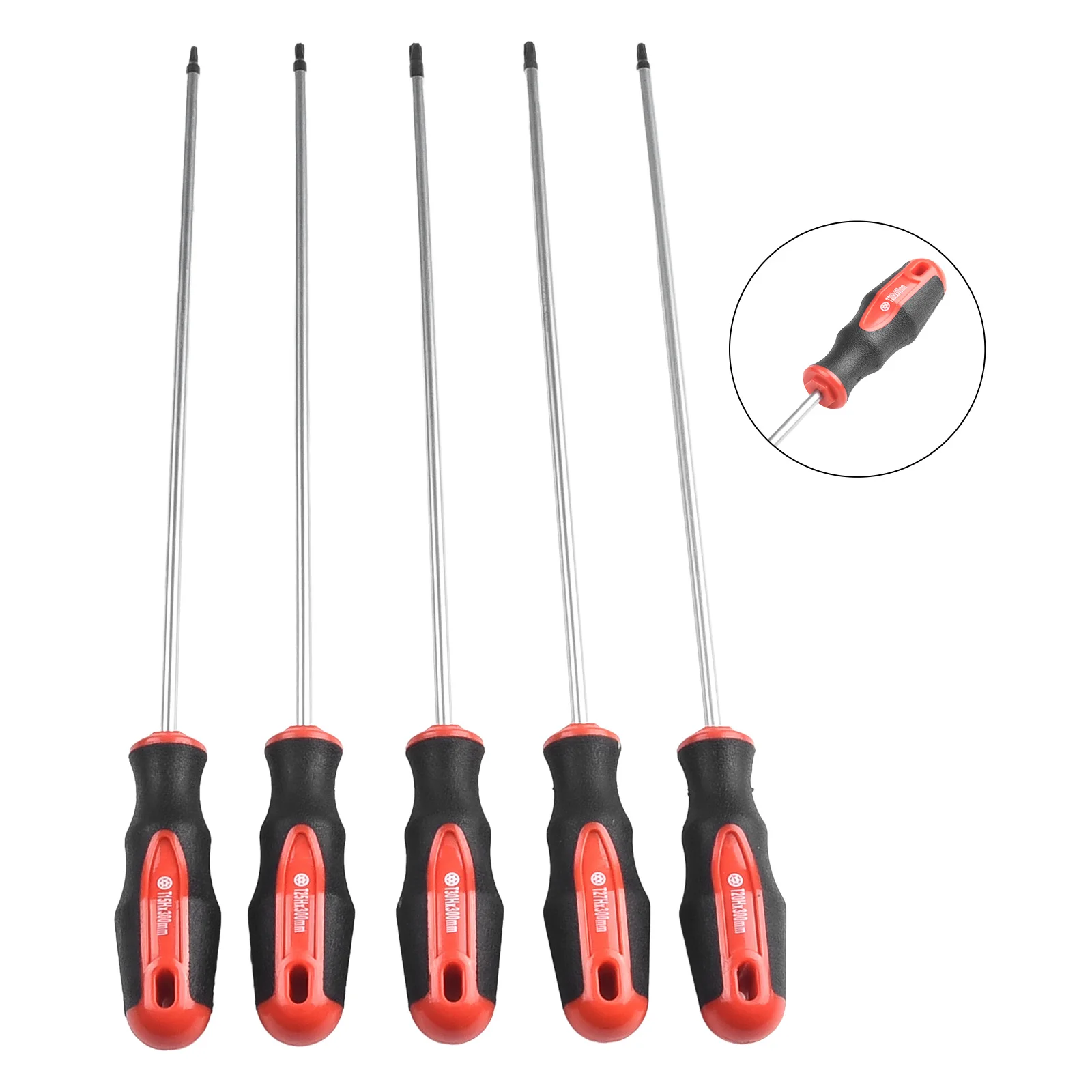 

Hand Tools Precision Screwdriver Set Repairing Tools Set 400mm Absorbed Screws Alloy Steel T15/T20/T25/T27/T30