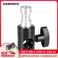camvate 16mm light stand head with 14 20 male thread 38 16 female to 14 20 female thread screw for light standrod new