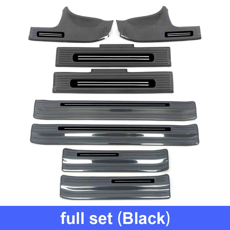 Накладка на порог автомобиля Vtear, автоматическая отделка, противоскользящая пластина, защитные украшения, аксессуары, товары для Haval H7 H-Dog 2024 2025