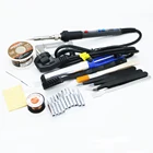 Новинка, портативный Электрический паяльник 220 В110 В для ЕС, США, 90 Вт, Быстрое нагревание, ЖК-дисплей, температура, цифровой светодиодный регулируемый паяльник