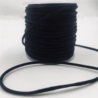 2mm black chinese knot rattail cord thread macrame cord bracelet braided string diy tassels beading thread 30meters lot