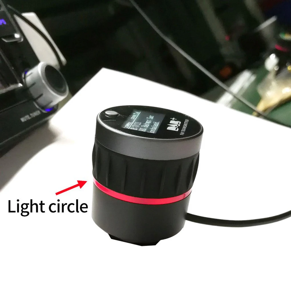 

Car Radio Receiver Digital Antenna Kit Broadcasting Tool with FM Transmitter