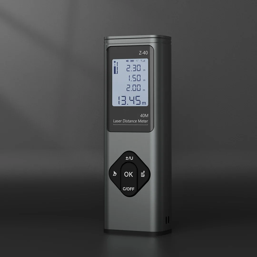 

Лазерный дальномер Xiaomi RONGUAN 2 в 1, литье поперечной линии LR1, цифровой инклинометр, измеритель угла, лазерная линейка уровня, измерительный инструмент