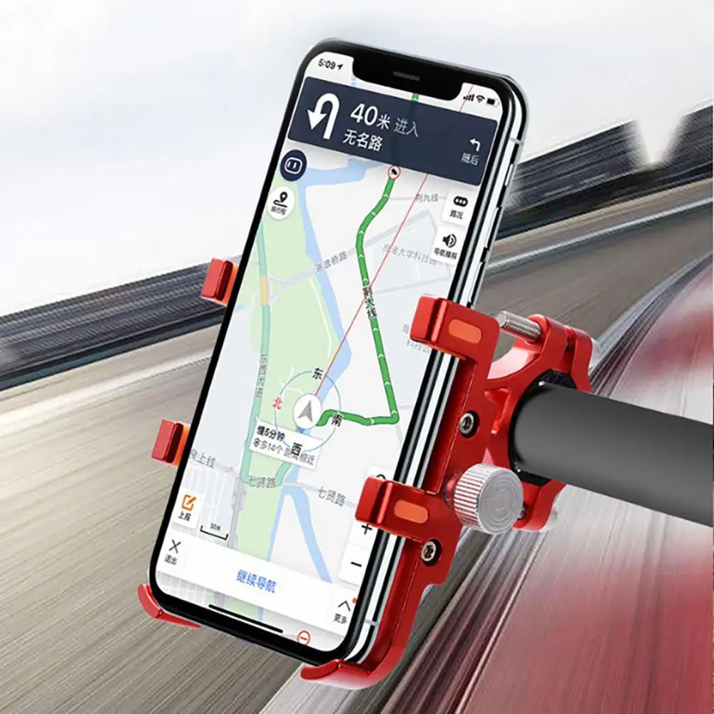 

Cellphone Support Aluminum Alloy Motorcycle Electric Vehicle Smart Phone Holder Cycling Equipment