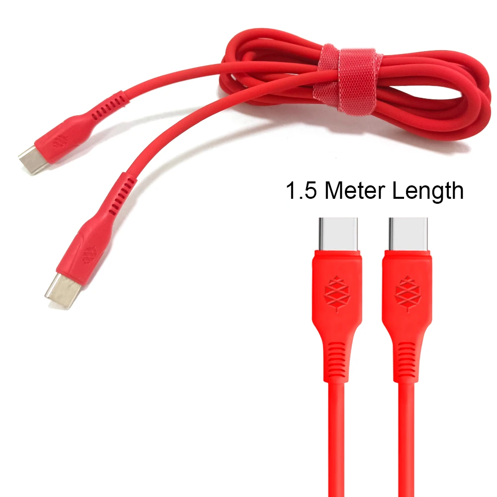 

Силиконовый USB-C кабель для Pinecil, PinePhone и Pinebook Pro
