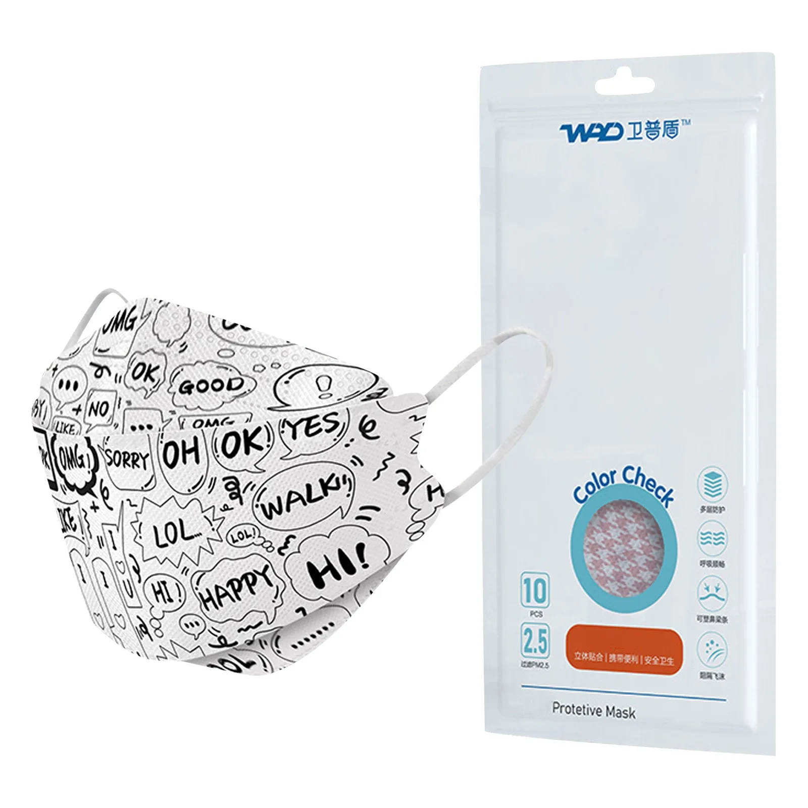 Ffp2 kn95 маска для лица маски Взрослых Черная Рождественская с цветочным принтом