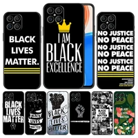 black lives matter word silicone case for honor x8 50 30i lite play 9a 60 pro 20i x7 x9 magic4 10 play6t 5g celular funda soft