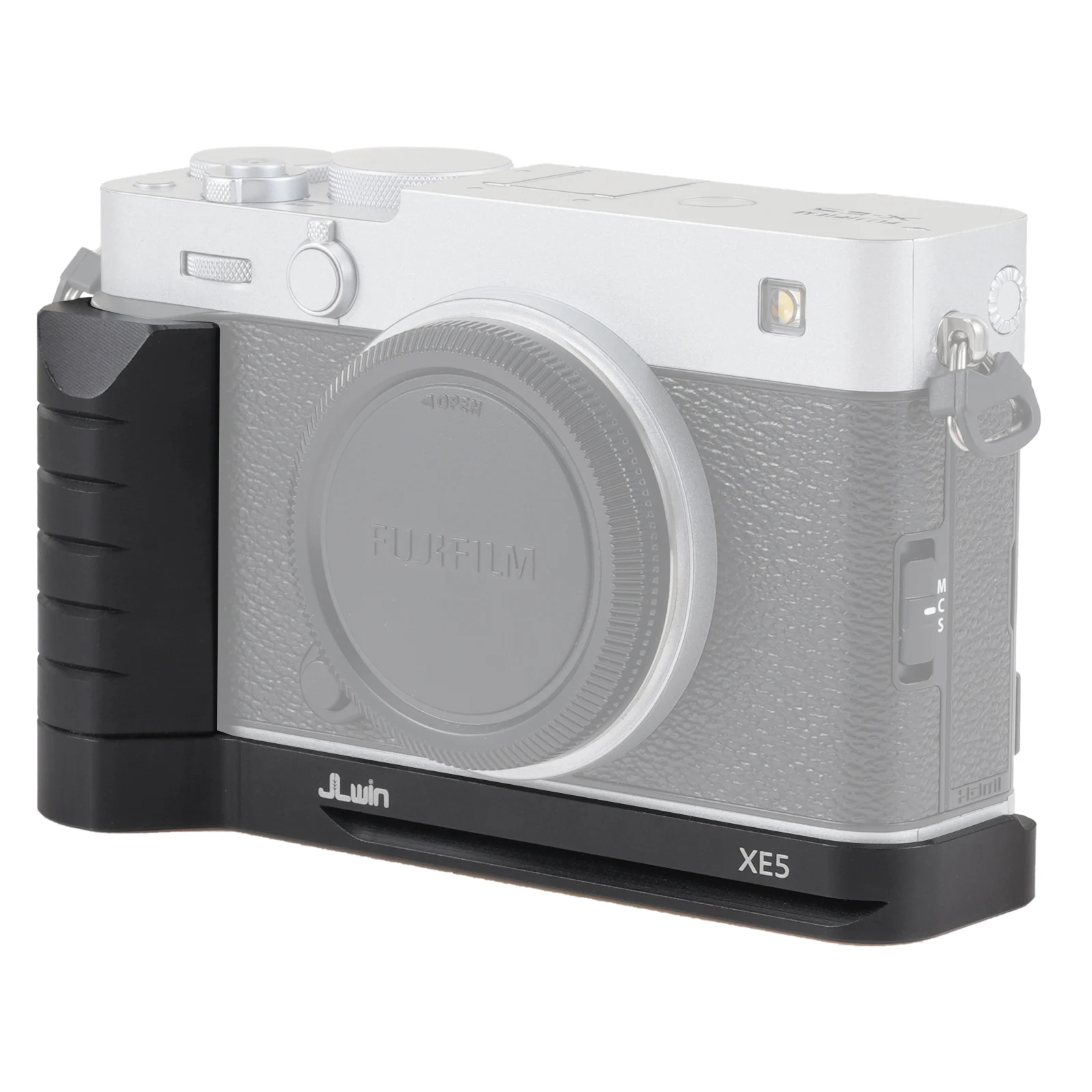 Фото Вертикальная L-образная пластина FOTGA L-типа для FUJIFILM XE5, быстросъемная пластина L-типа, подходит для аксессуаров для штатива камеры Fuji XE5. №2