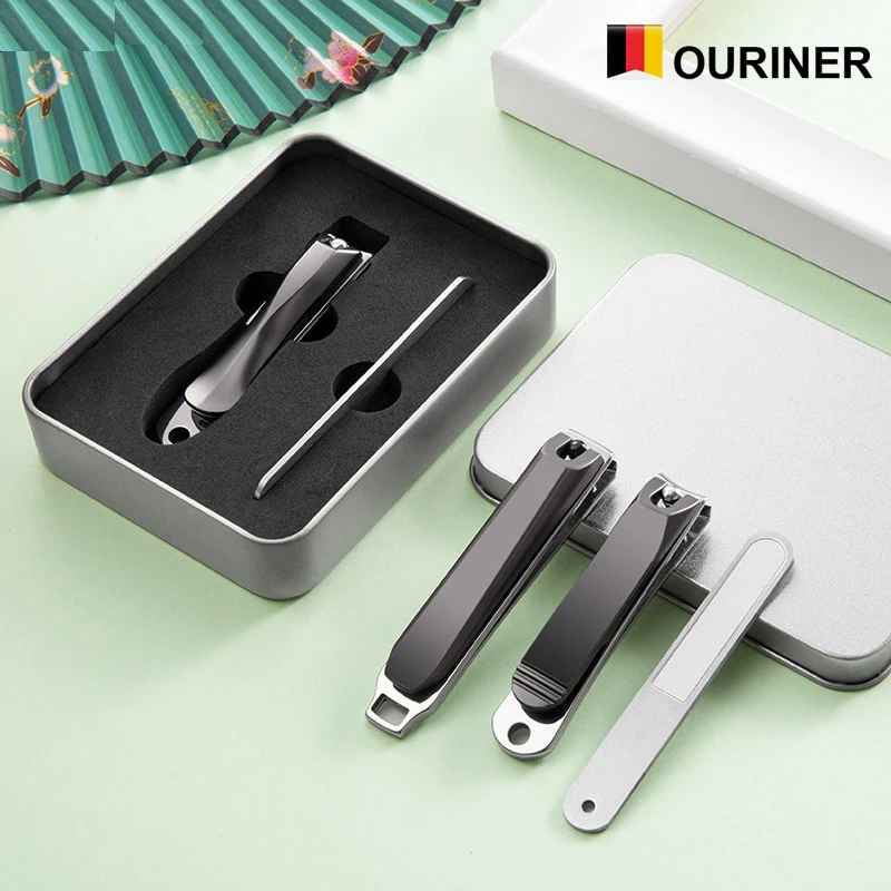 Кусачки для ногтей из нержавеющей стали с коробкой |