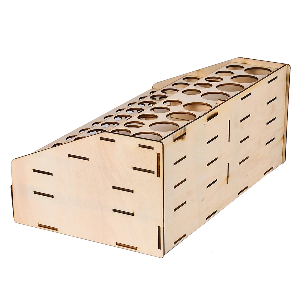 

Стойка для пигмента «сделай сам», оригинальная фотосессия, многофункциональный вместительный полезный органайзер для деревянной краски