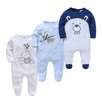 newborn baby boys sleepsuits spring autumn long sleeve pyjamas cotton baby clothes for girls jumpsuit infantil costume wear