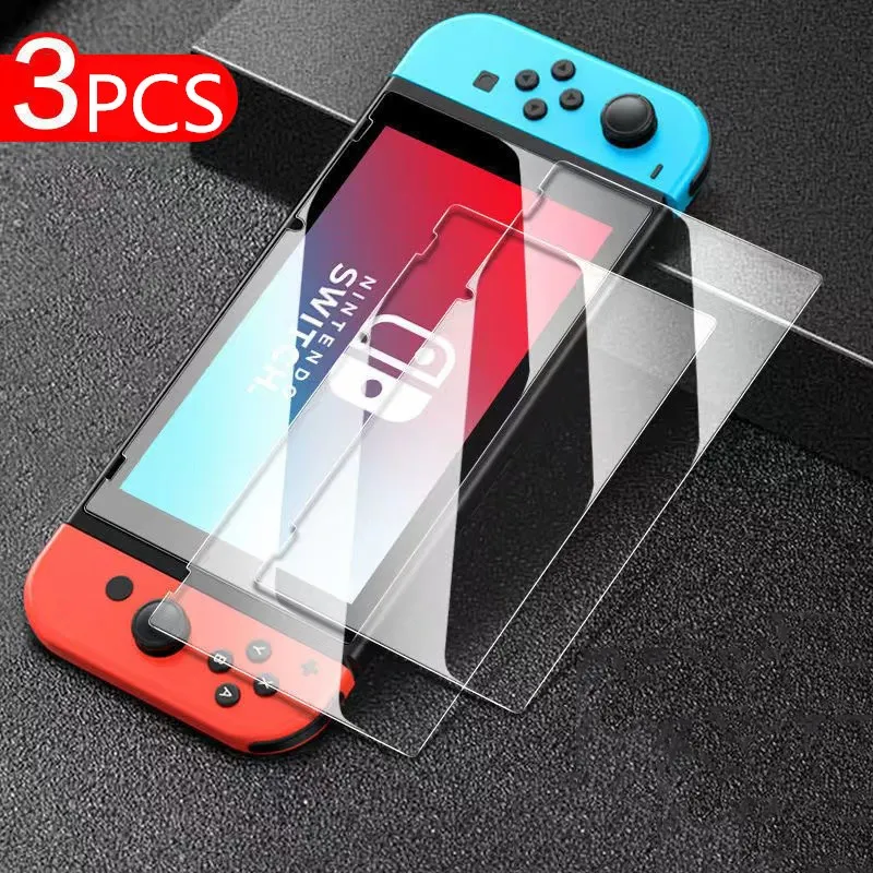 

1/2/3PCS Tempered Glass for Nintend Switch NS Oled Protective Screen Protector Film for Nintend Switch Lite Accessories Film