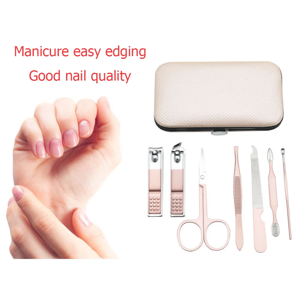 

7 шт./набор, инструмент для обрезки ногтей