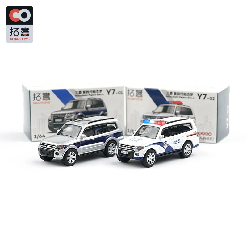 

Модель автомобиля Xcartoys 1:64 Mitsubishi Pajero SUV Gen.4 из сплава