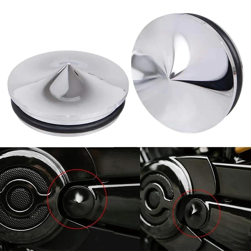 

Motorcycle Rear Swingarm Cover Wheel Pivot Bolt Cover Motorcycle Accessories For V-Rod 2006-2017