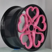 custom heart shape forged car 6063 t5 aluminum alloy wheels rimalloy wheel rim repair