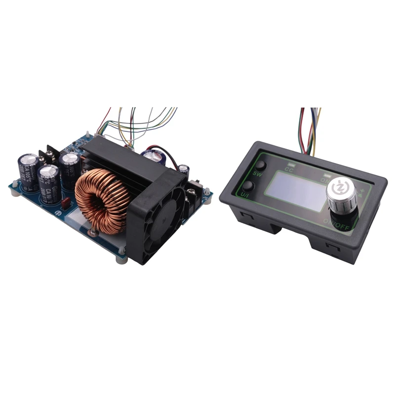Фото A56G-WZ5020L 20A 1000W DC Понижающий преобразователь CC CV Понижающий модуль питания Регулируемый источник питания с регулируемым напряжением №1