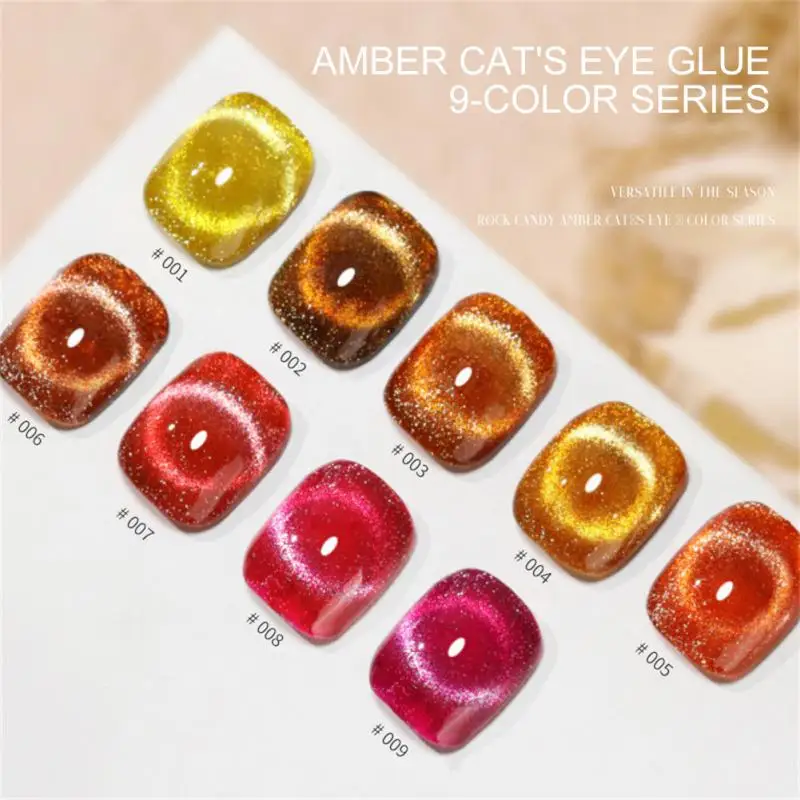 

15ml Cat Eye Gel Polish Crystal Magnetic Gel Nail Polishes Variety Nails Semi Permanent Varnish UV Gel For Nail Art Design