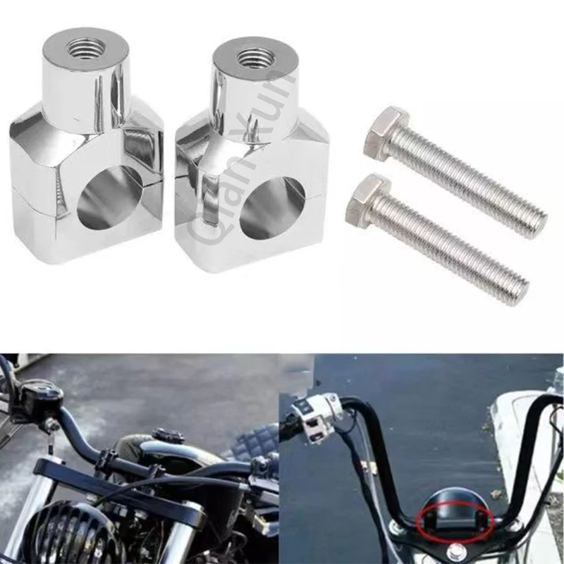1 пара универсальные алюминиевые крепления на руль мотоцикла 22 мм 25 |