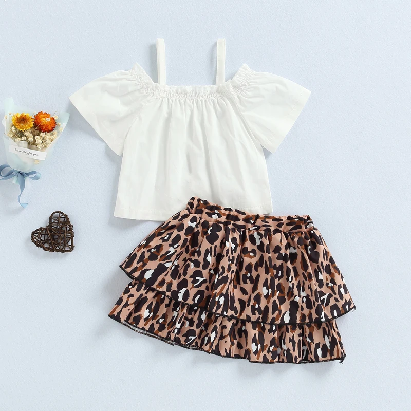 

2 шт., однотонная короткая юбка с оборками, с открытыми плечами