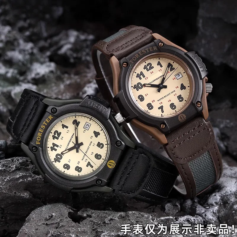 Ремешок из воловьей нейлоновой ткани для наручных часов 16 дюймов 19 мм выпуклый