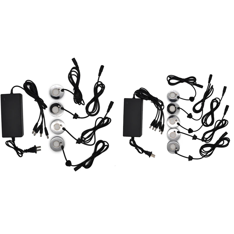 

Mist Maker Fogger Ultrasonic Humidifier With 9Pcs Atomizing Heads Water Fountain Fog Atomizer Air Humidifier US Plug