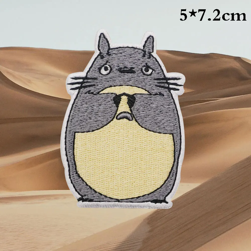 Вышитые нашивки с героями мультфильмов аппликация швейная этикетка