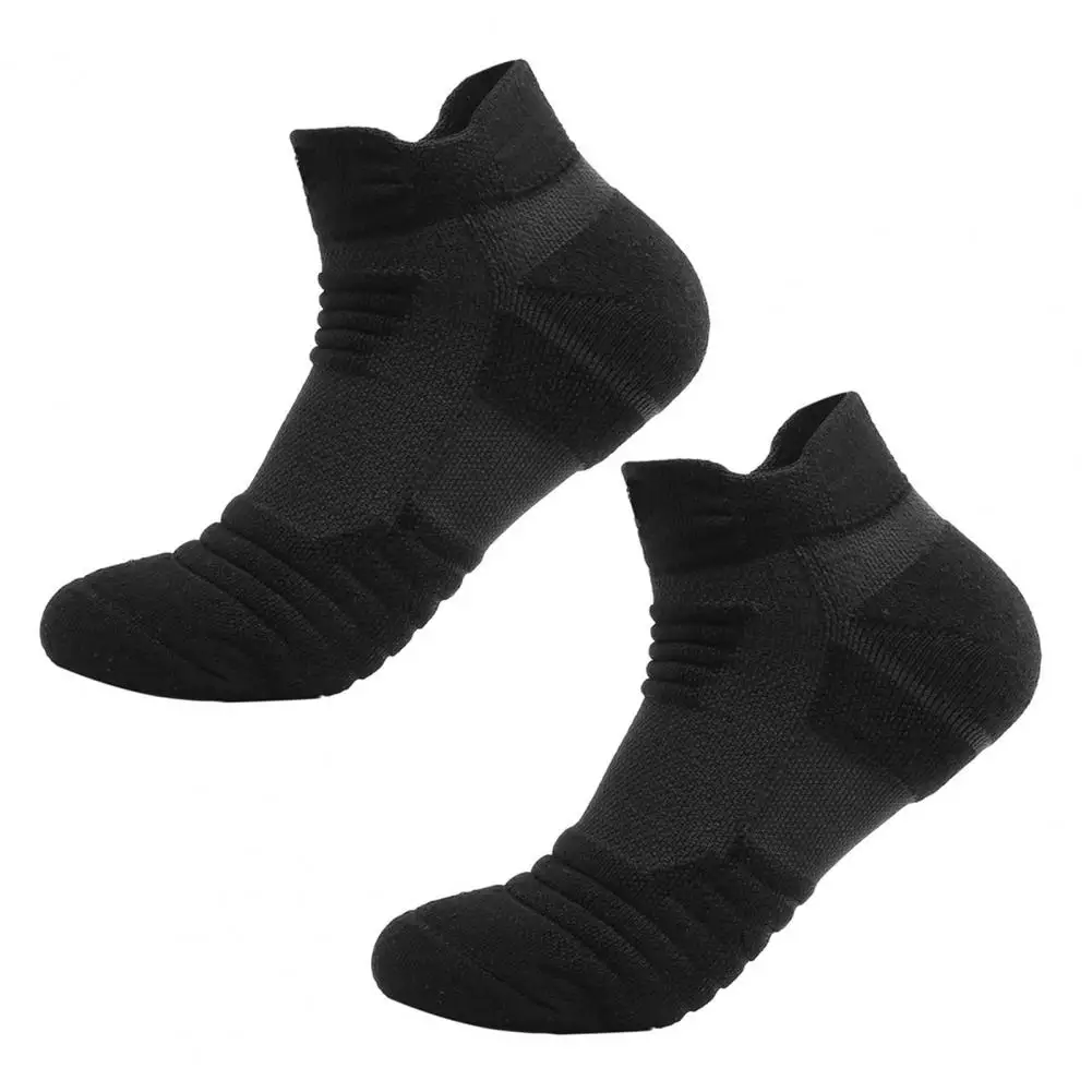 

Sporty Solid Color Socks Skin-friendly Socks Solid Color Running Football Basketball Short Socks Soft