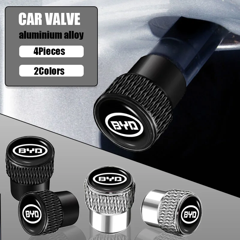 

Metal Alloy Car Tire Stem Valve Caps Wheel Valve for BYD Stromspeicher E6 G3 F3 S6 S7 S8 F3 F0 Tang Song Qing Yuan Accessories
