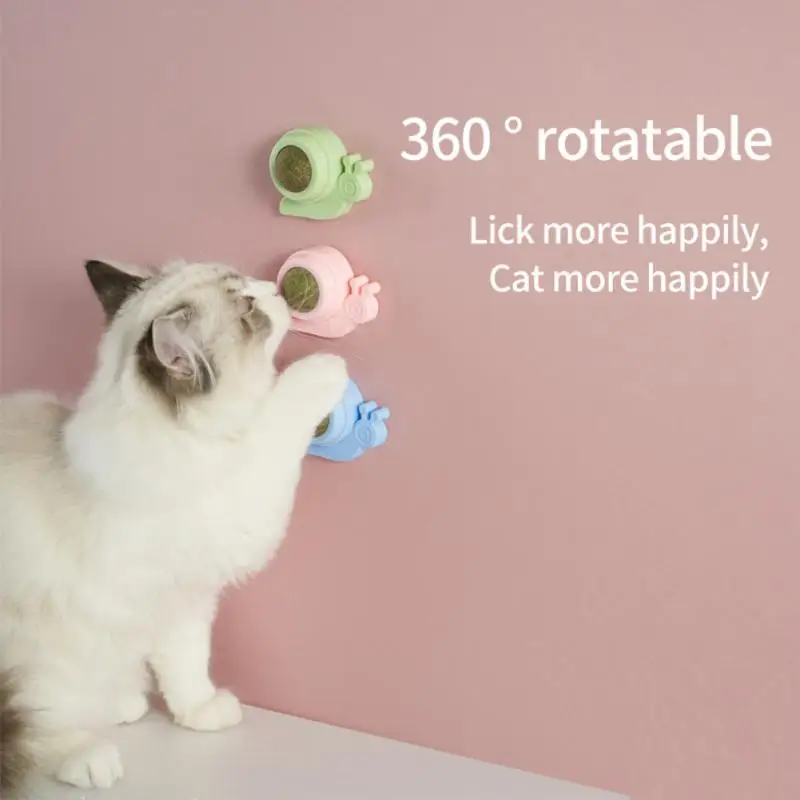 

Catnip Snack Nutrition Energy Cat Candy Licking Snacks Catnip Toys Ball Pet Stuff Healthy Cat Toy Easily Stick Catnip Ball