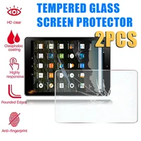 2pcs 9h hd tempered glass screen protector for fire hd 10 5th gen 2015 protective film anti scratch film