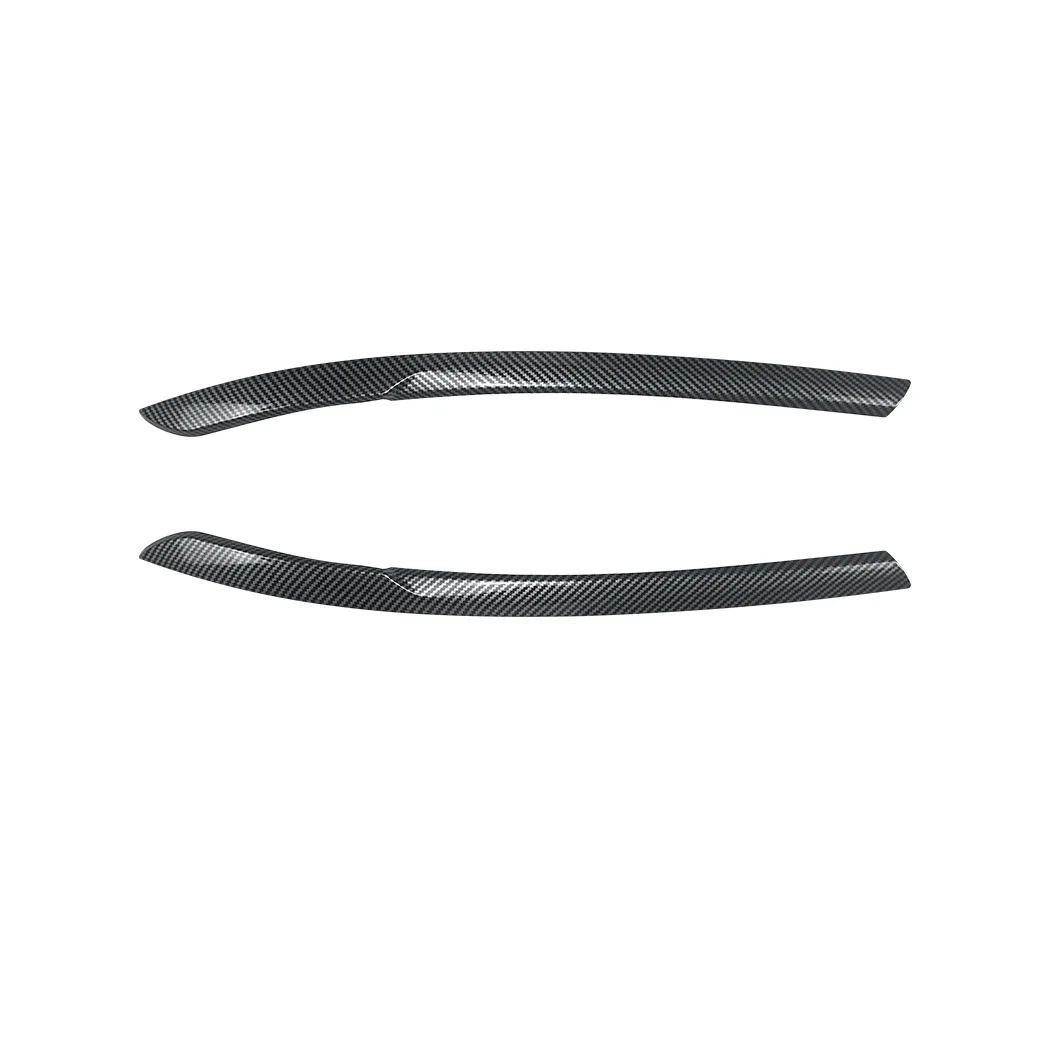 

Для Volkswagen Tiguan MK2 2017 2018 2019 2020 2 шт. фары веки крышка боковые фары брови отделка наклейка автомобильные аксессуары