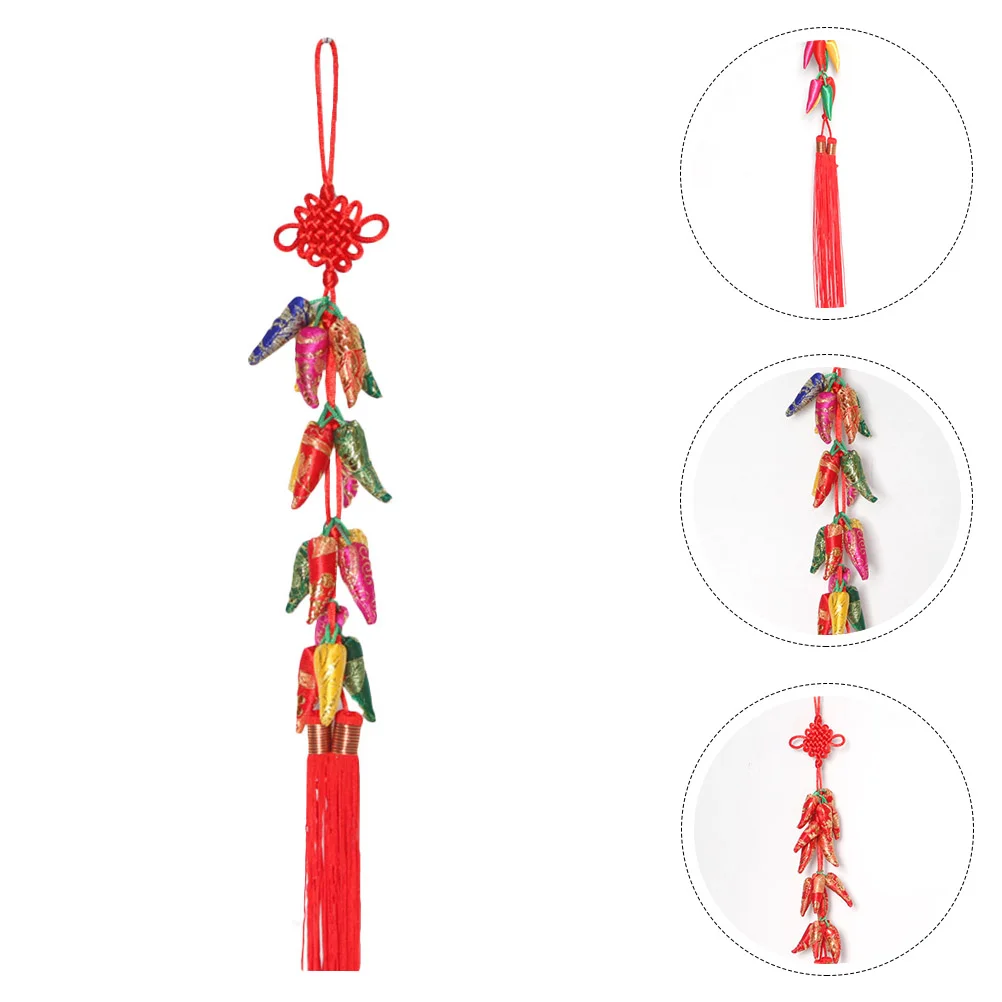 Китайский Новый Год Кулон Чили Декор Праздничные Принадлежности Кисточка