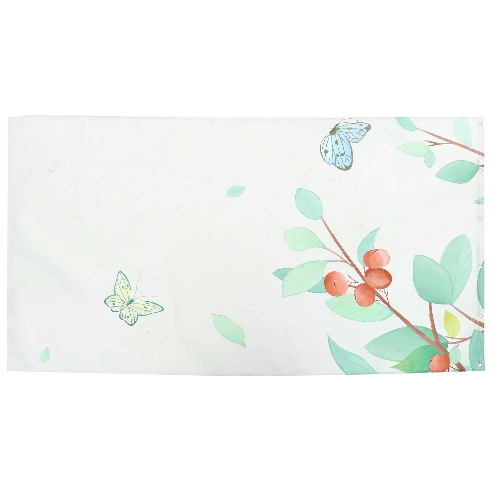 

Curtain Shower Bathroom Leaves Curtains Bath Partition Proof Water Drapery Liner Fabric Stylish Wardrobe Window Backdrop Party