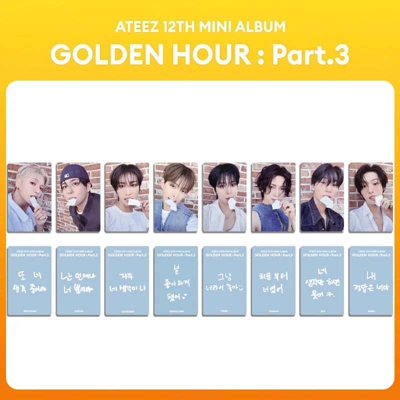 

Фотокарты ATEEZ GOLDEN HOUR : Part.3 Series